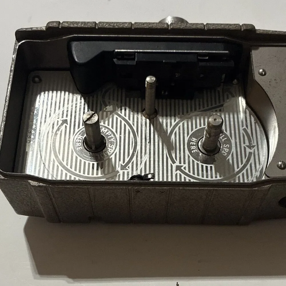 Vintage Bell & Howell Two-Twenty 8mm Movie Camera 10mm Lens Working Tested